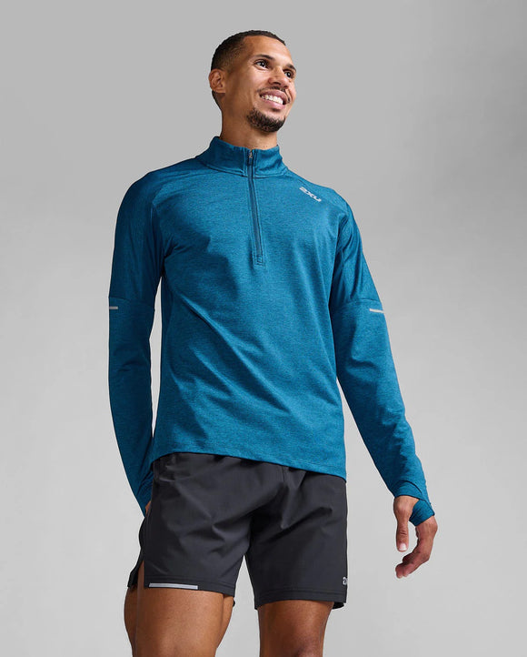 Men's 2XU Aero Top LS Half Zip